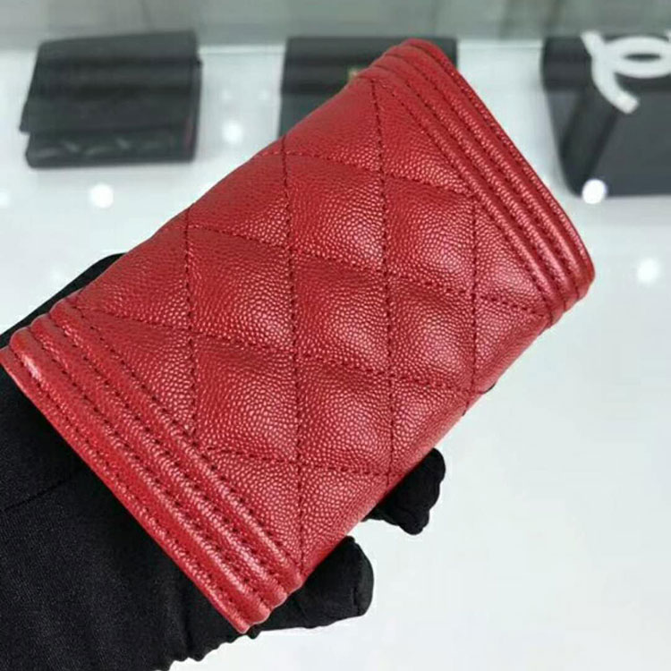 2019 BOY CHANEL Card Holder