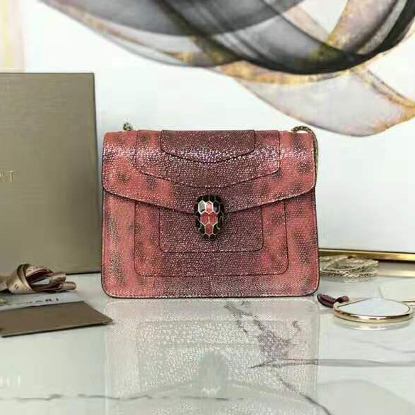 2019 Bvlgari Serpenti Forever flap cover bag