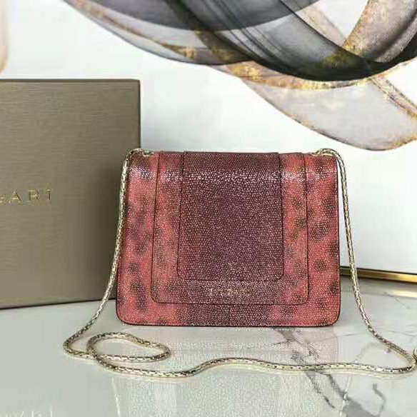 2019 Bvlgari Serpenti Forever flap cover bag