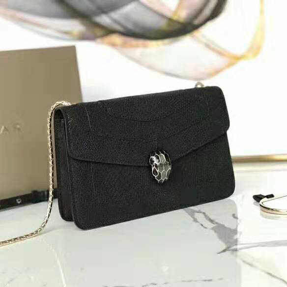 2019 Bvlgari Serpenti Forever flap cover bag