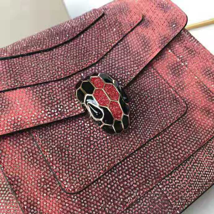 2019 Bvlgari Serpenti Forever flap cover bag