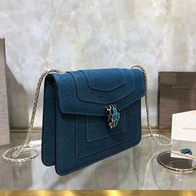 2019 Bvlgari Serpenti Forever flap cover bag