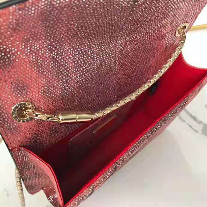 2019 Bvlgari Serpenti Forever flap cover bag