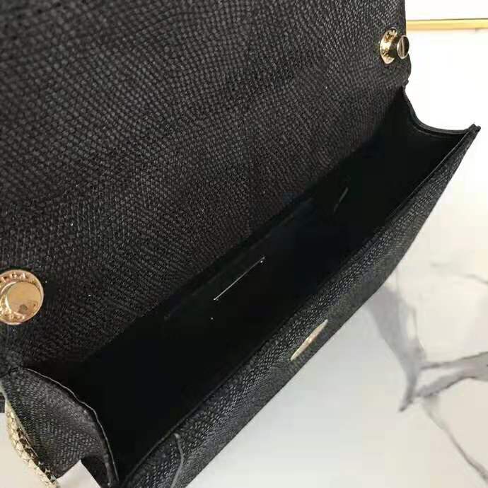 2019 Bvlgari Serpenti Forever flap cover bag