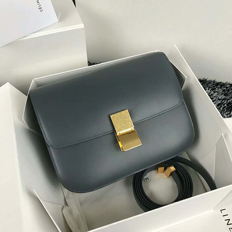 2019 CELINE MEDIUM CLASSIC BAG IN BOX CALFSKIN