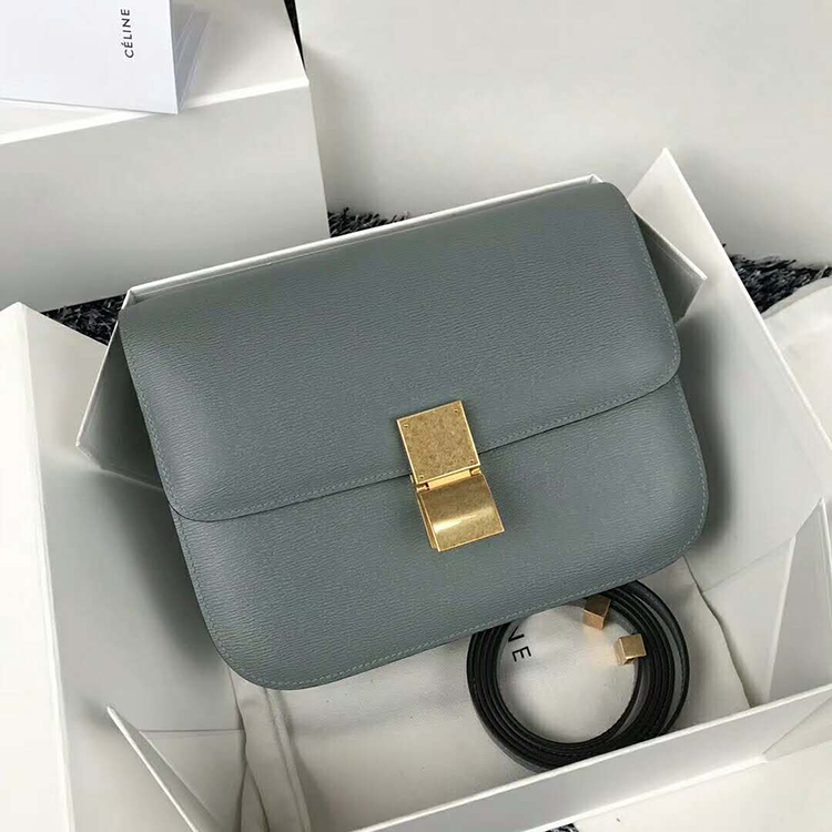 2019 CELINE MEDIUM CLASSIC BAG IN BOX CALFSKIN