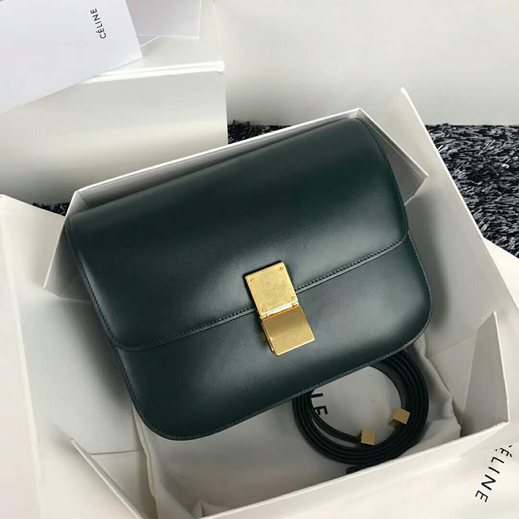 2019 CELINE MEDIUM CLASSIC BAG IN BOX CALFSKIN