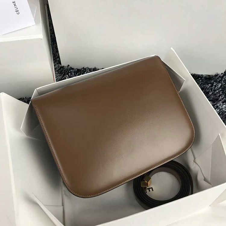 2019 CELINE MEDIUM CLASSIC BAG IN BOX CALFSKIN