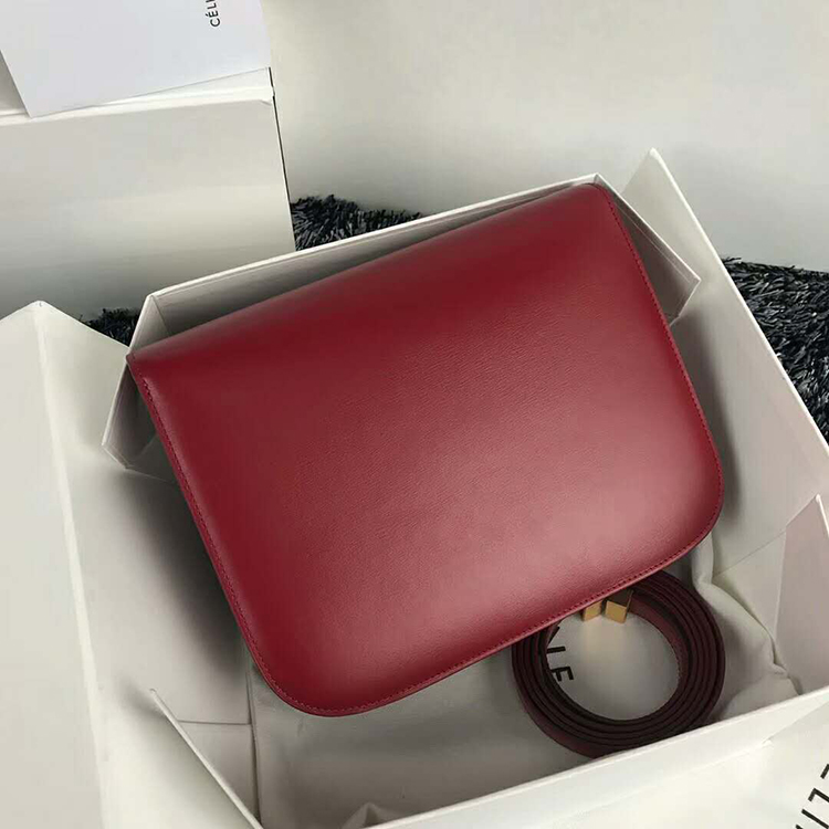 2019 CELINE MEDIUM CLASSIC BAG IN BOX CALFSKIN