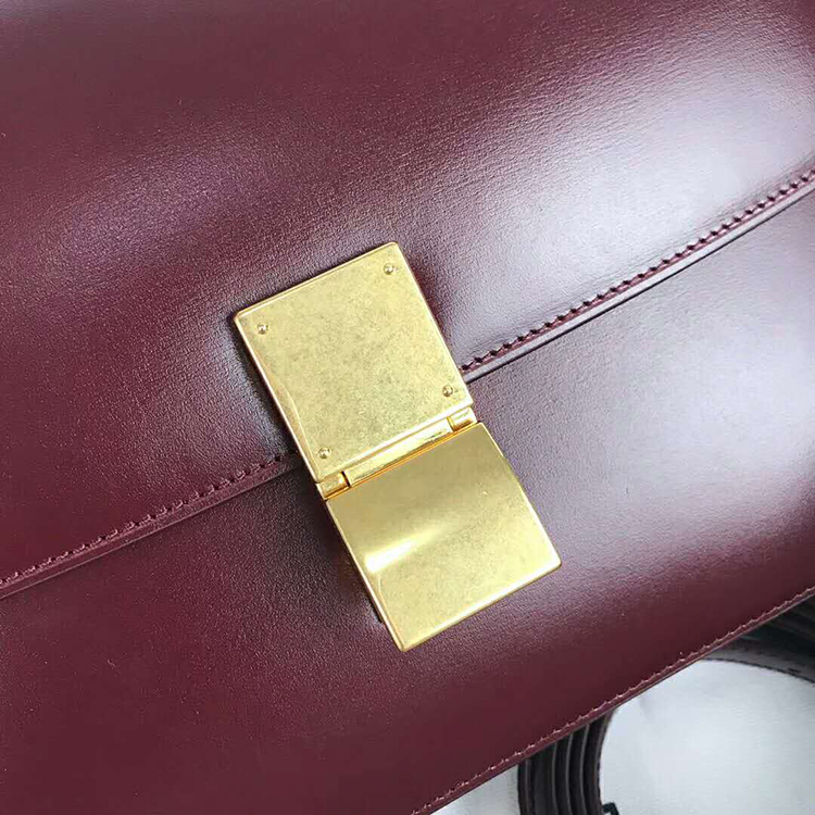 2019 CELINE MEDIUM CLASSIC BAG IN BOX CALFSKIN