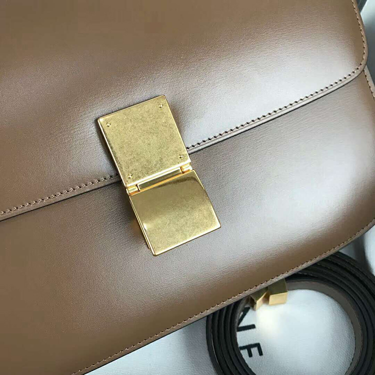 2019 CELINE MEDIUM CLASSIC BAG IN BOX CALFSKIN