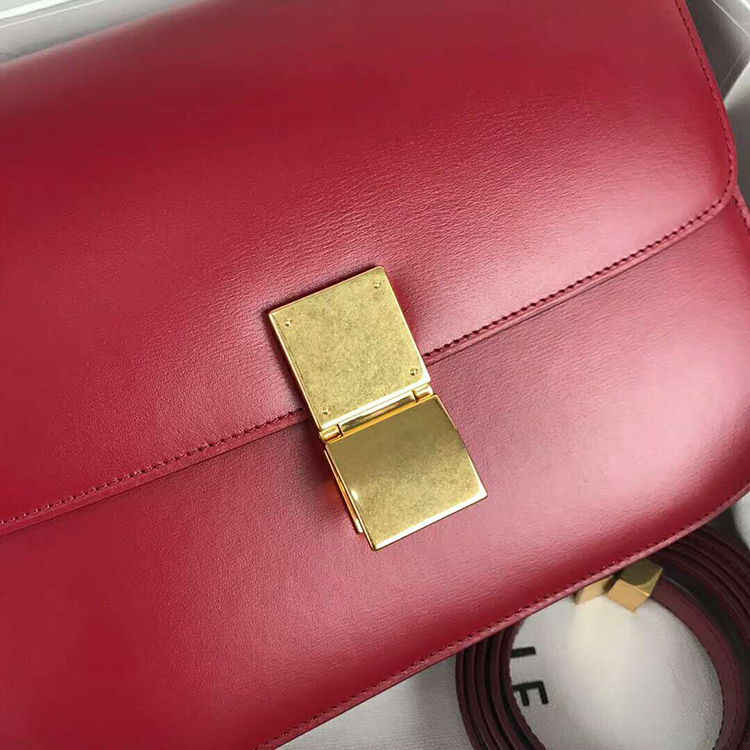 2019 CELINE MEDIUM CLASSIC BAG IN BOX CALFSKIN