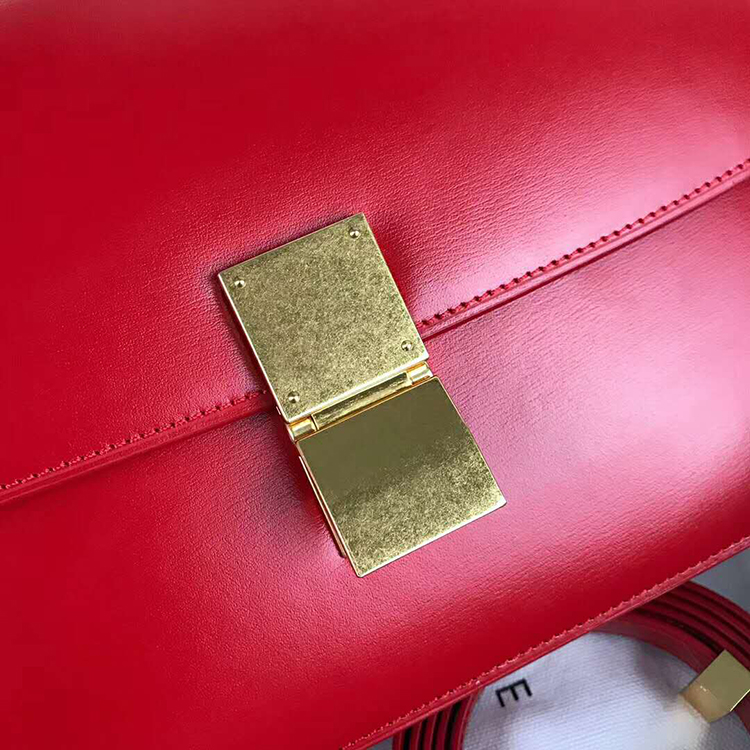 2019 CELINE MEDIUM CLASSIC BAG IN BOX CALFSKIN