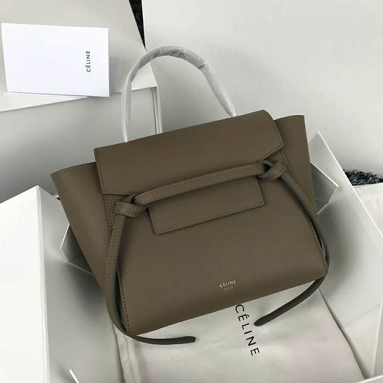 2019 Celine NANO BELT BAG IN GRAINED CALFSKIN