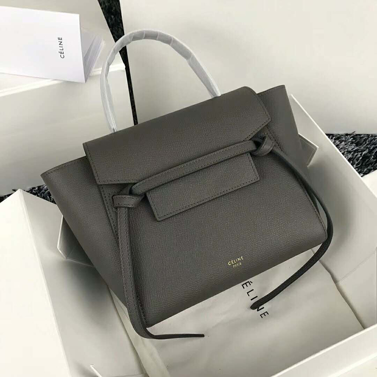 2019 Celine NANO BELT BAG IN GRAINED CALFSKIN