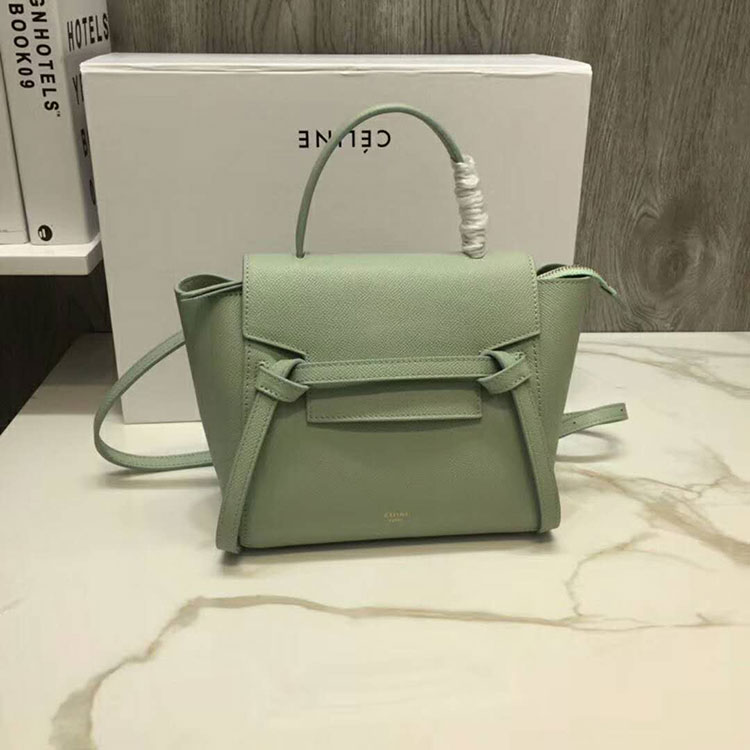 2019 Celine NANO BELT BAG IN GRAINED CALFSKIN