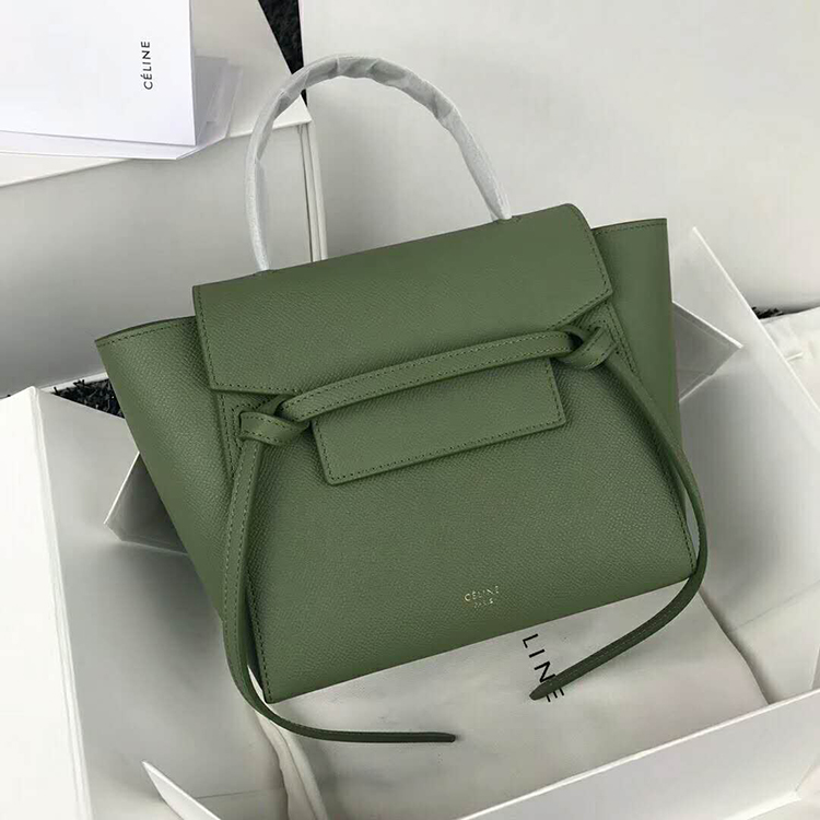 2019 Celine NANO BELT BAG IN GRAINED CALFSKIN