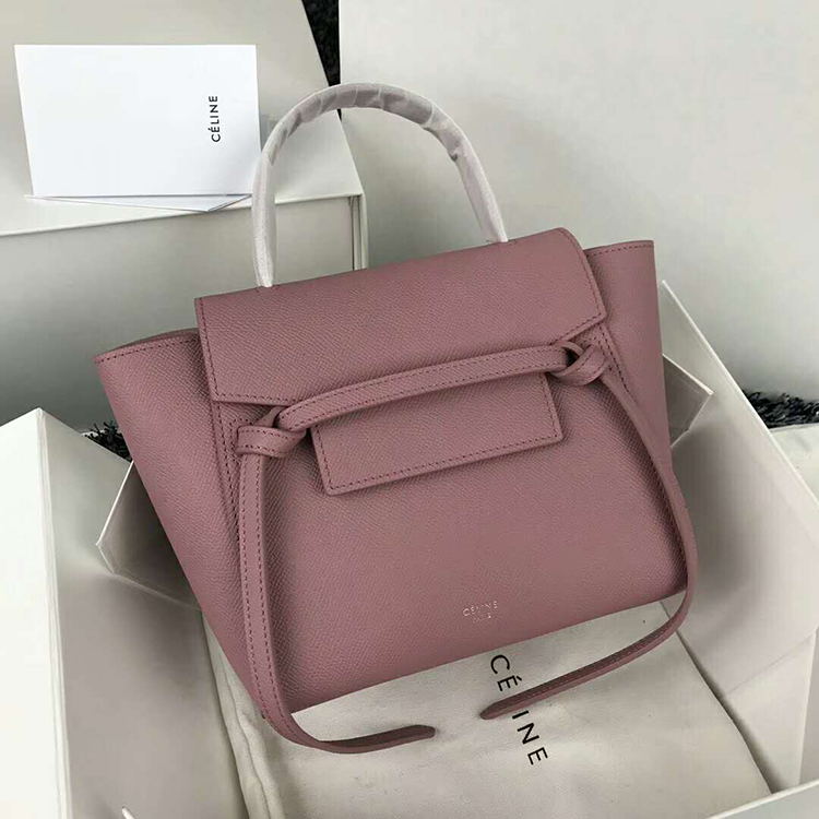 2019 Celine NANO BELT BAG IN GRAINED CALFSKIN