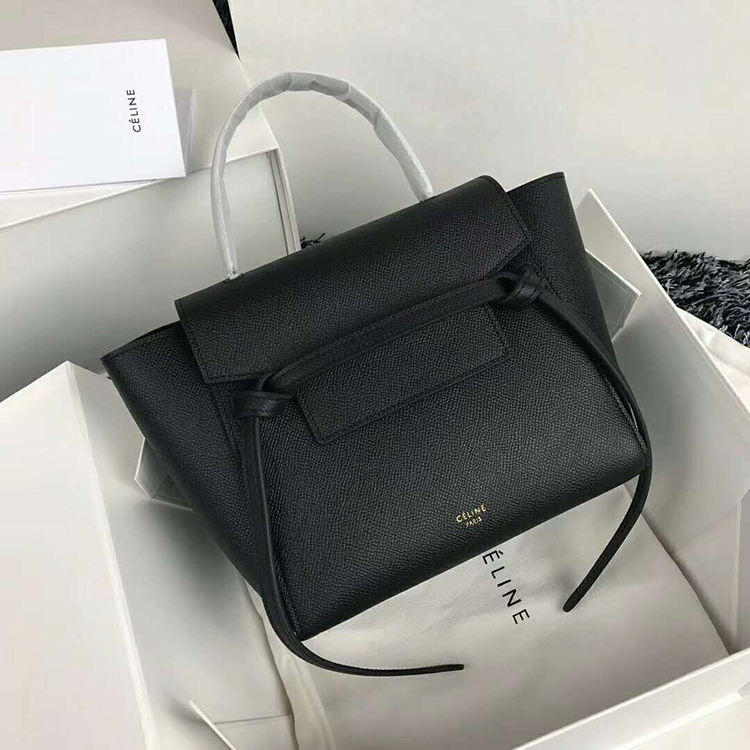 2019 Celine NANO BELT BAG IN GRAINED CALFSKIN