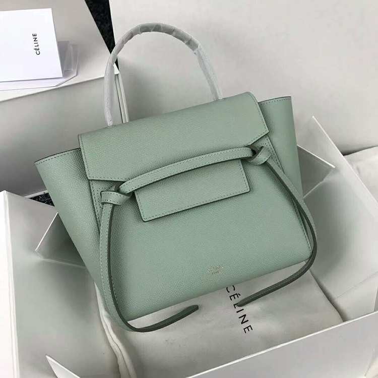 2019 Celine NANO BELT BAG IN GRAINED CALFSKIN