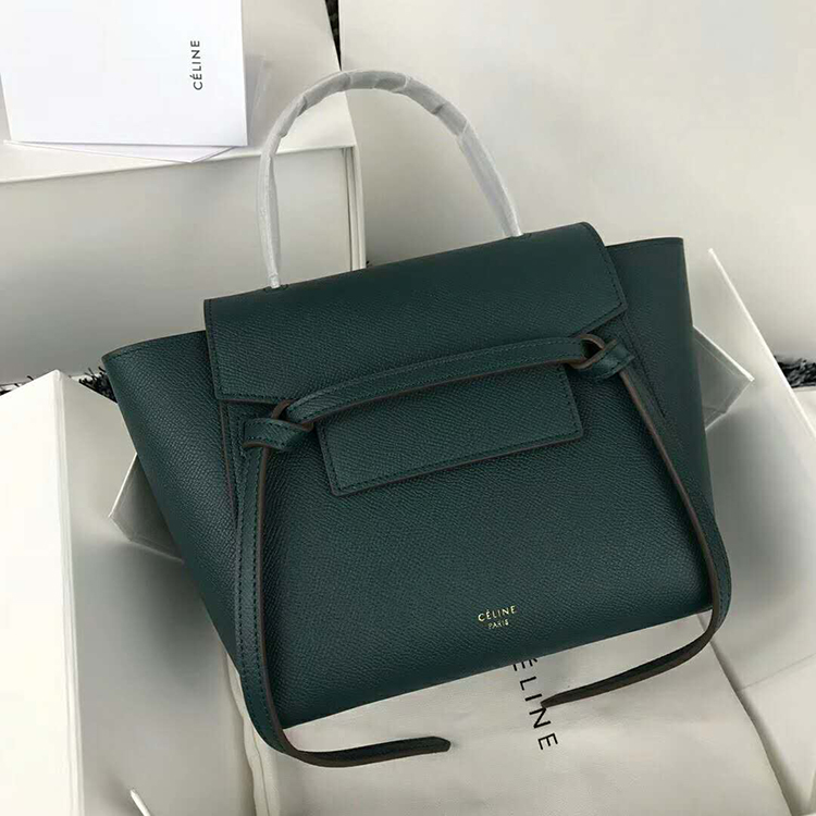 2019 Celine NANO BELT BAG IN GRAINED CALFSKIN