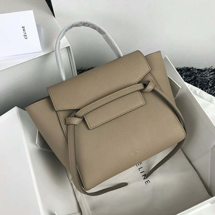 2019 Celine NANO BELT BAG IN GRAINED CALFSKIN