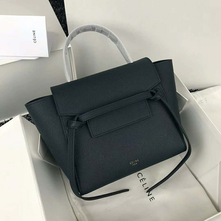 2019 Celine NANO BELT BAG IN GRAINED CALFSKIN