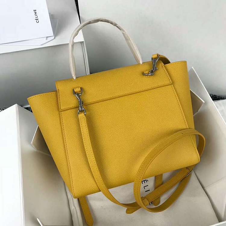 2019 Celine NANO BELT BAG IN GRAINED CALFSKIN