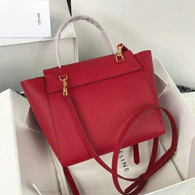 2019 Celine NANO BELT BAG IN GRAINED CALFSKIN