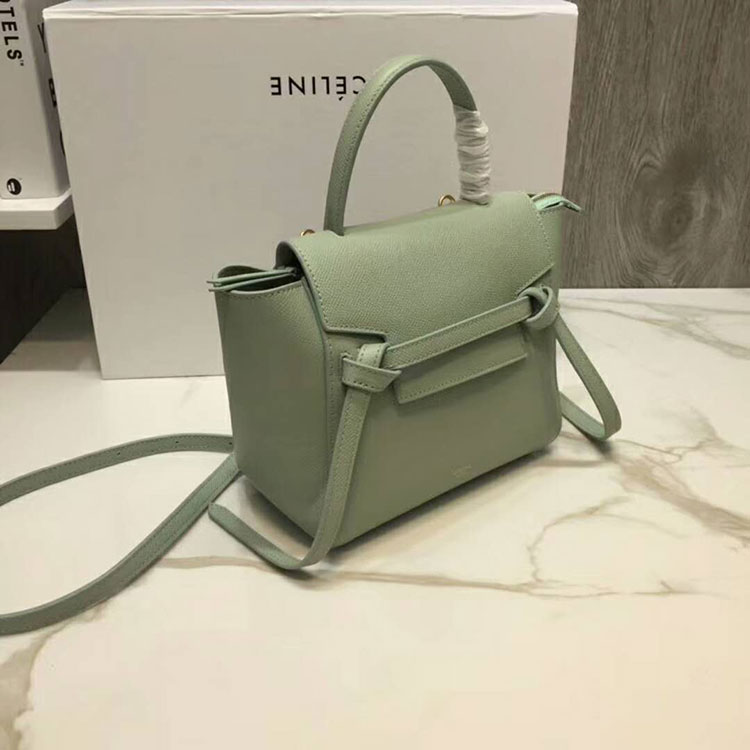 2019 Celine NANO BELT BAG IN GRAINED CALFSKIN