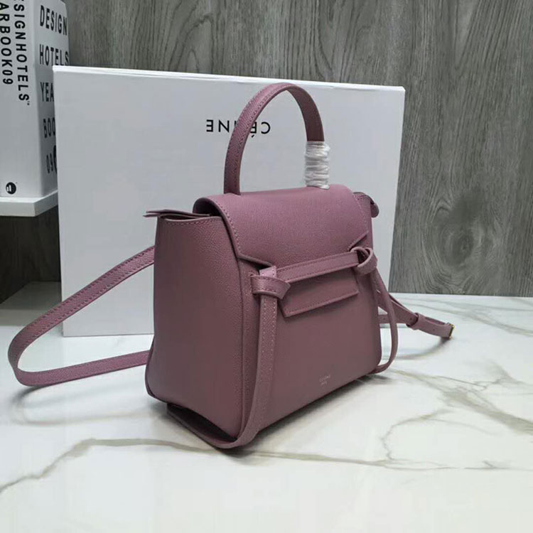 2019 Celine NANO BELT BAG IN GRAINED CALFSKIN