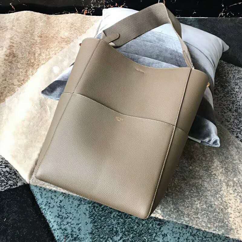 2019 Celine SANGLE BUCKET BAG IN SOFT GRAINED CALFSKIN