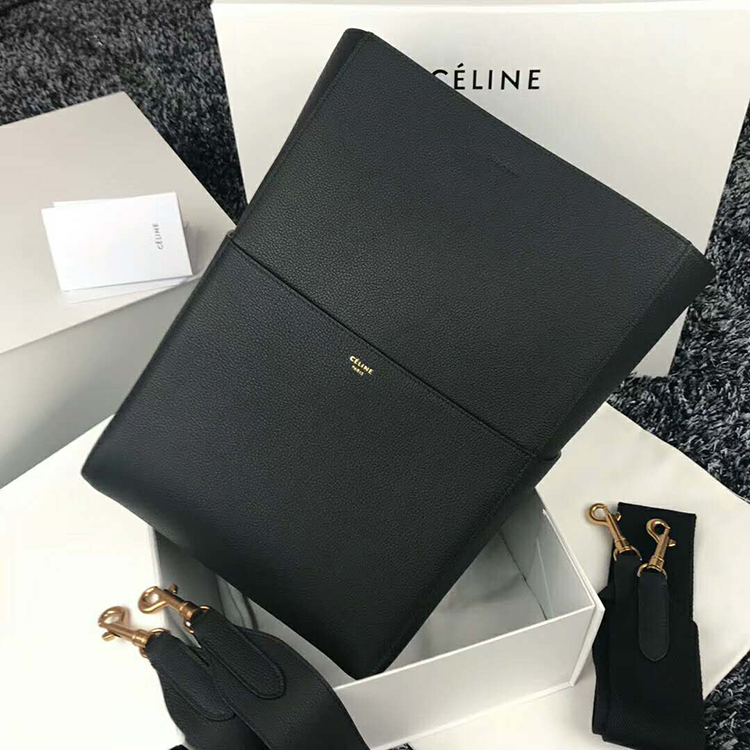 2019 Celine SANGLE BUCKET BAG IN SOFT GRAINED CALFSKIN