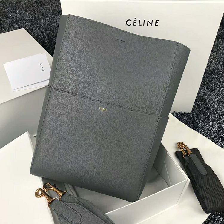 2019 Celine SANGLE BUCKET BAG IN SOFT GRAINED CALFSKIN