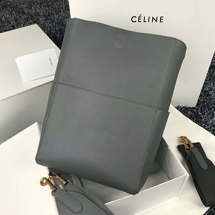 2019 Celine SANGLE BUCKET BAG IN SOFT GRAINED CALFSKIN