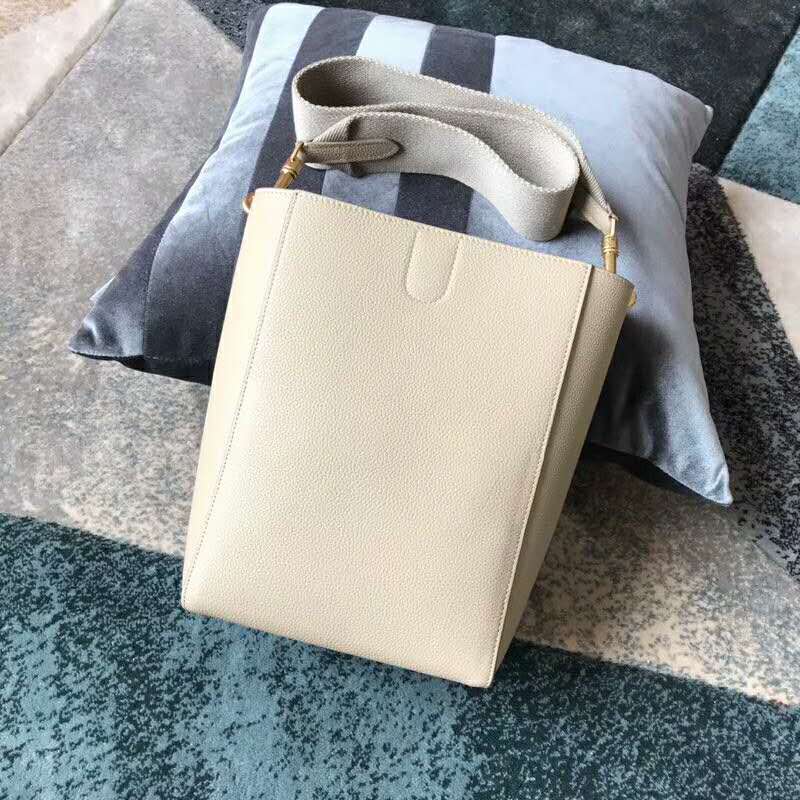 2019 Celine SANGLE SMALL BUCKET BAG IN SOFT GRAINED CALFSKIN