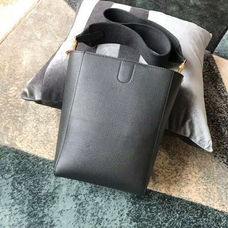 2019 Celine SANGLE SMALL BUCKET BAG IN SOFT GRAINED CALFSKIN