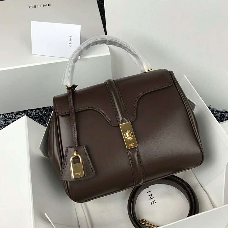 2019 Celine SMALL 16 BAG IN SATINATED CALFSKIN