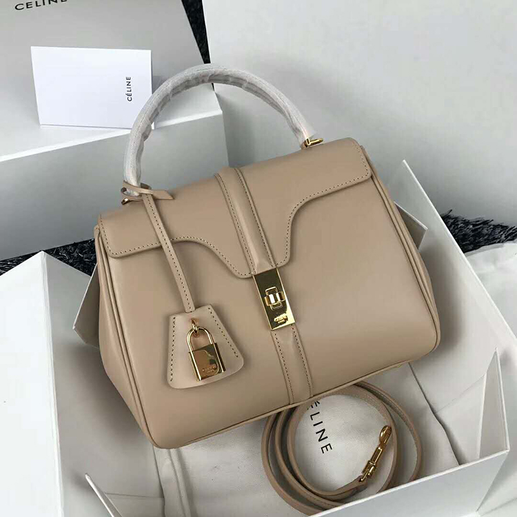 2019 Celine SMALL 16 BAG IN SATINATED CALFSKIN