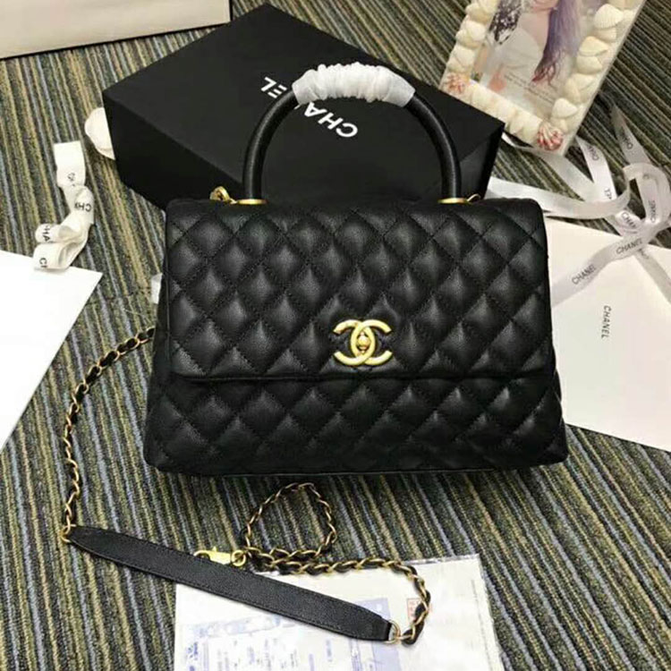 2019 Chanel Flap Bag with Top Handle