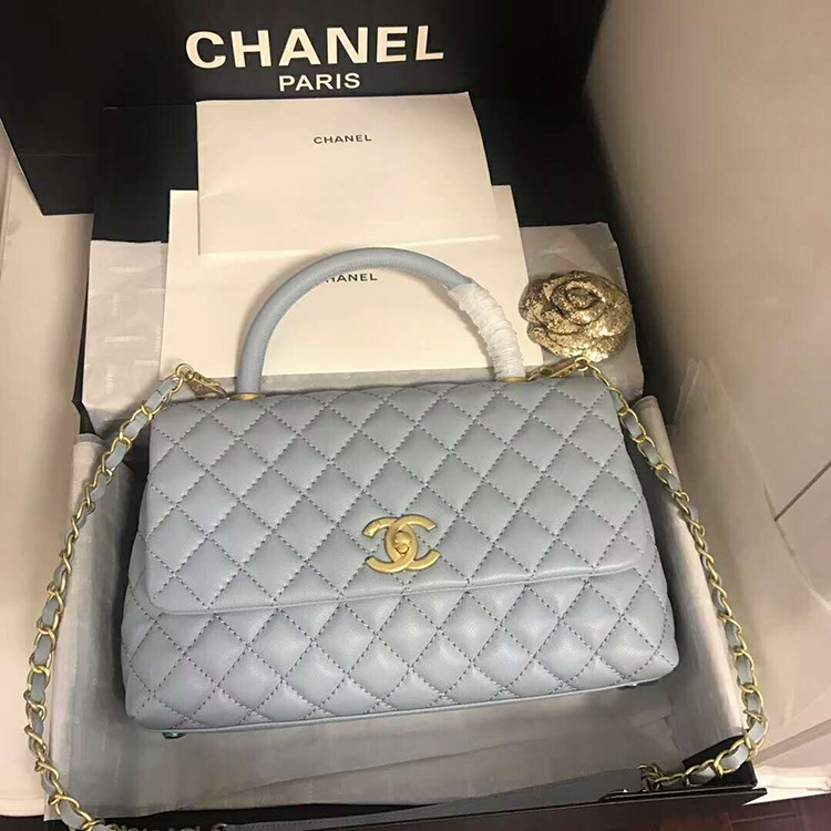 2019 Chanel Flap Bag with Top Handle