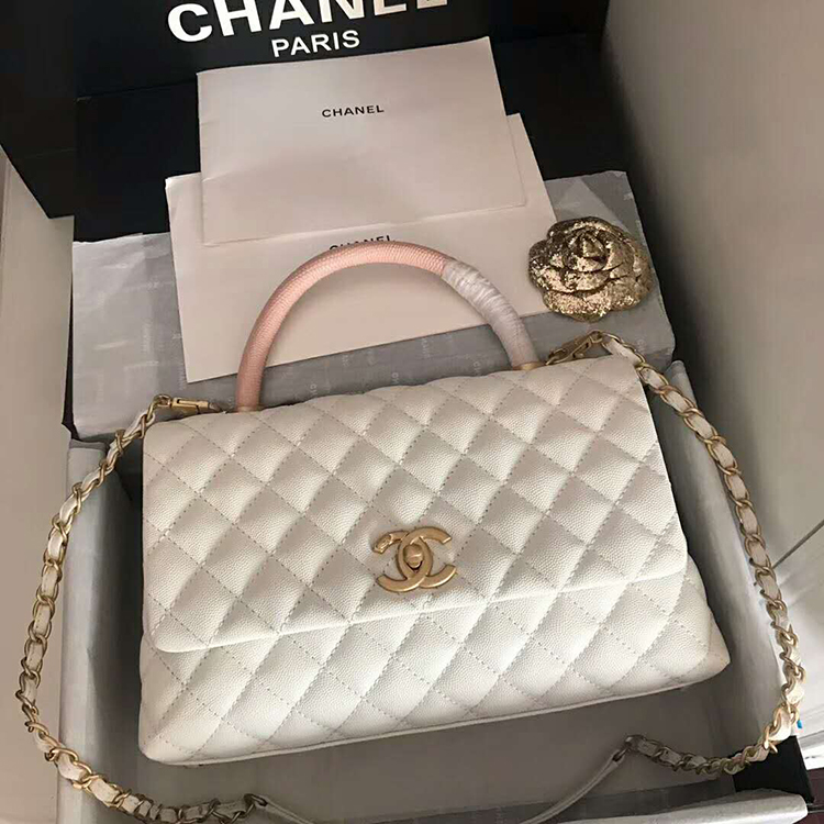 2019 Chanel Flap Bag with Top Handle