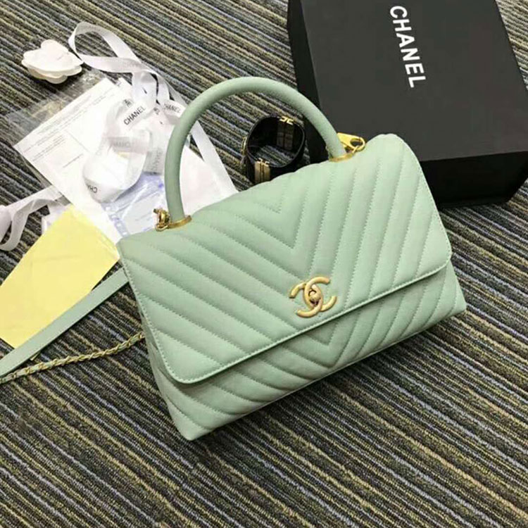 2019 Chanel Flap Bag with Top Handle