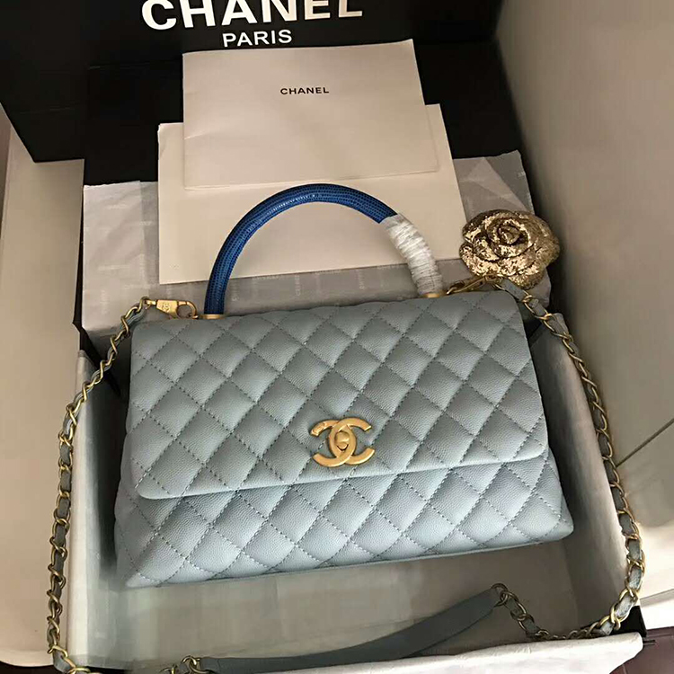 2019 Chanel Flap Bag with Top Handle