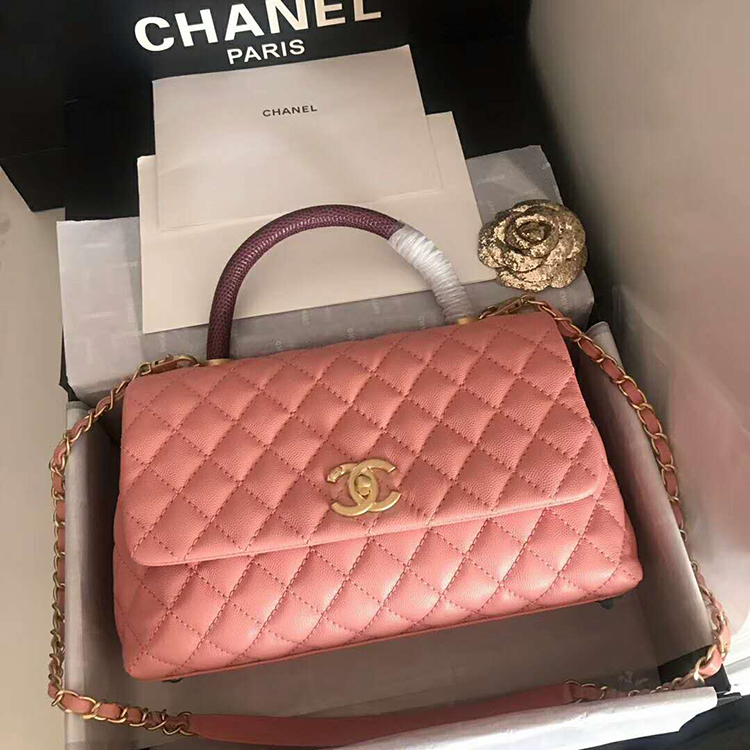 2019 Chanel Flap Bag with Top Handle