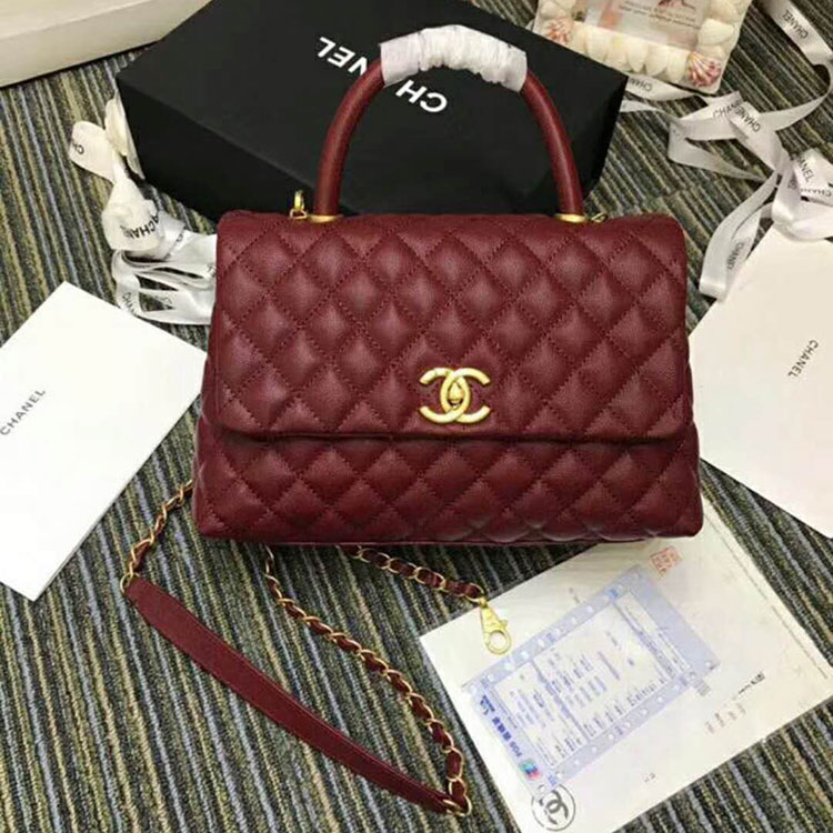 2019 Chanel Flap Bag with Top Handle