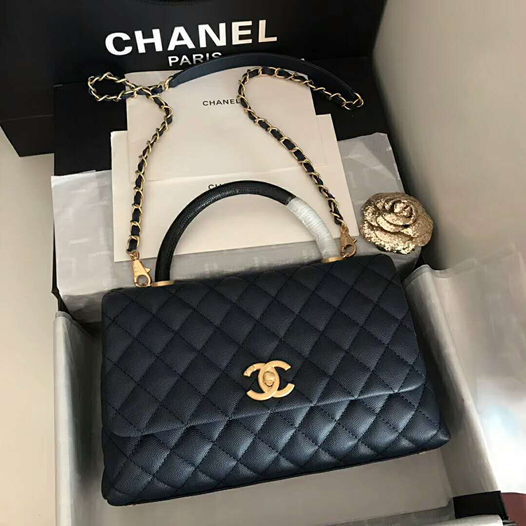 2019 Chanel Flap Bag with Top Handle