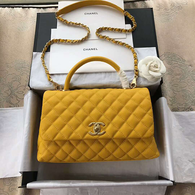 2019 Chanel Flap Bag with Top Handle