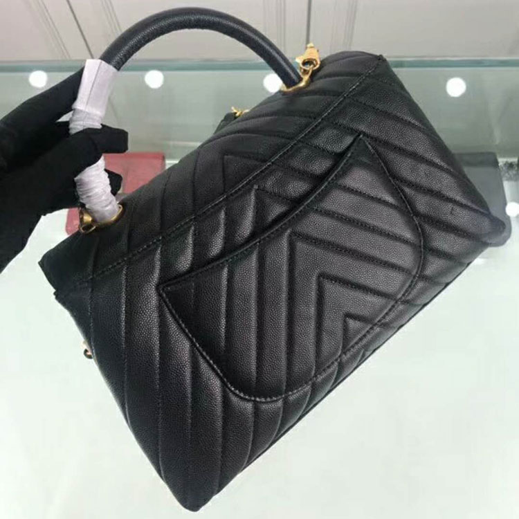 2019 Chanel Flap Bag with Top Handle