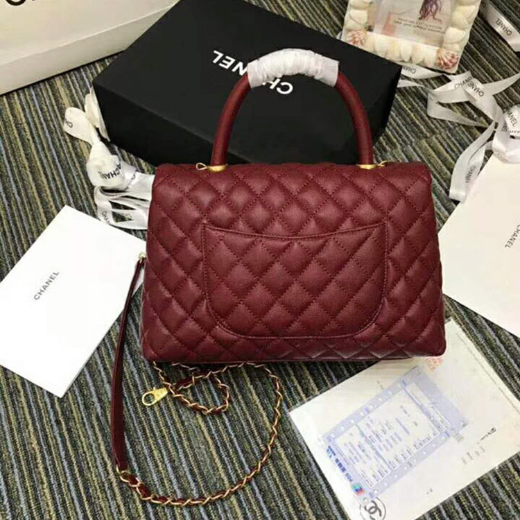 2019 Chanel Flap Bag with Top Handle